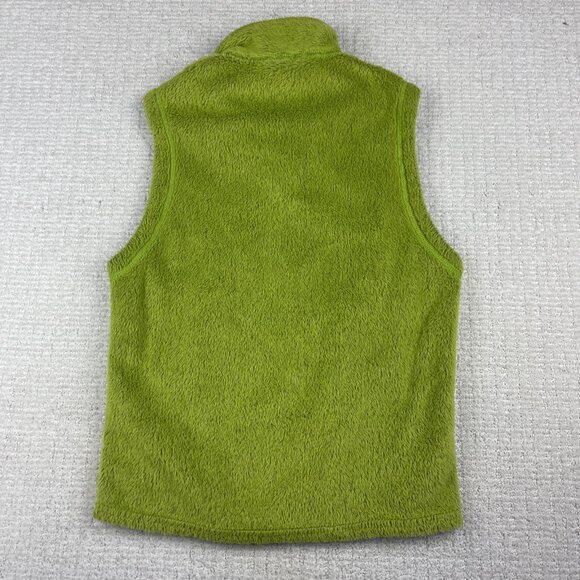 Vintage Patagonia R Regulator Polartec Green Fleece Vest Men Sz XS USA Read* - Picture 16 of 16